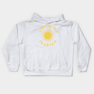 SUNSHINE LESBIAN Kids Hoodie